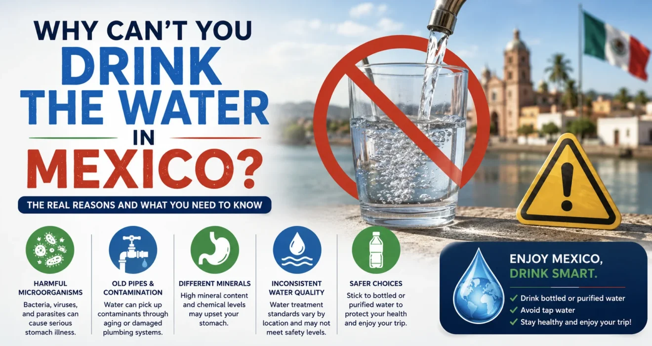 why can't you drink the water in mexico
