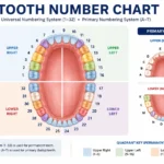 Tooth Number Chart