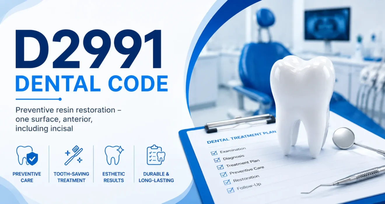 d2991 dental code