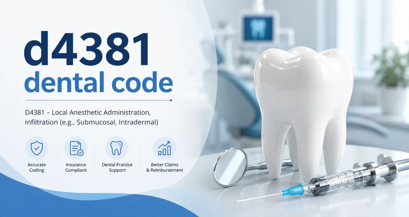 d4381 dental code